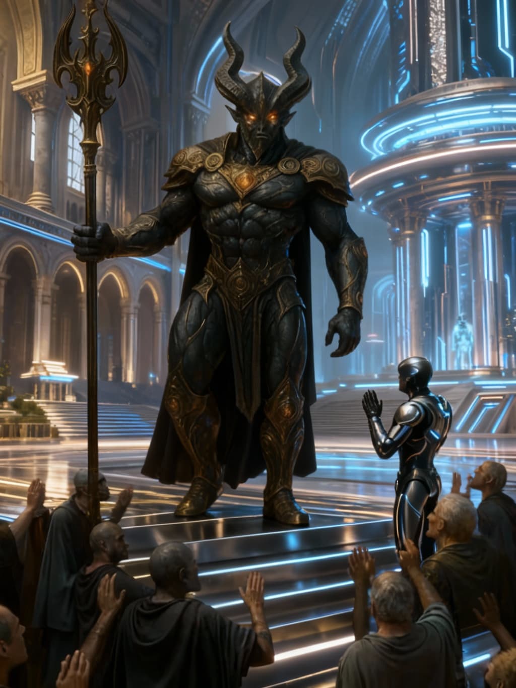 AI generated: A Dominarc is a Doman that has reached the height of influence, wealth, and power. It has become an ...