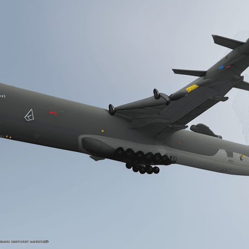 AI generated: Photo of a ultra realistic kc390, extreme details, 