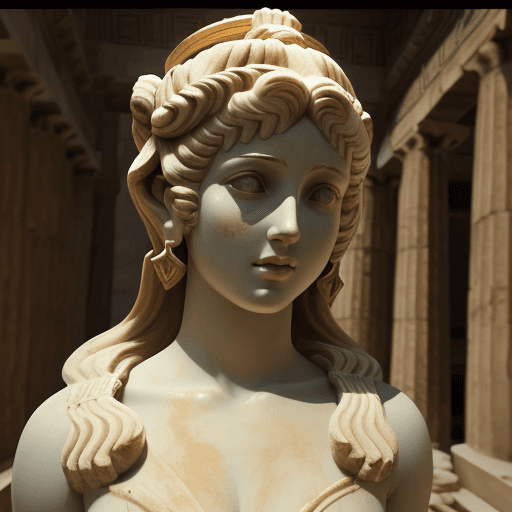AI generated: a venus goodness, ancient Greek style, ethereal beauty, epic cinematics. 24k resolution 