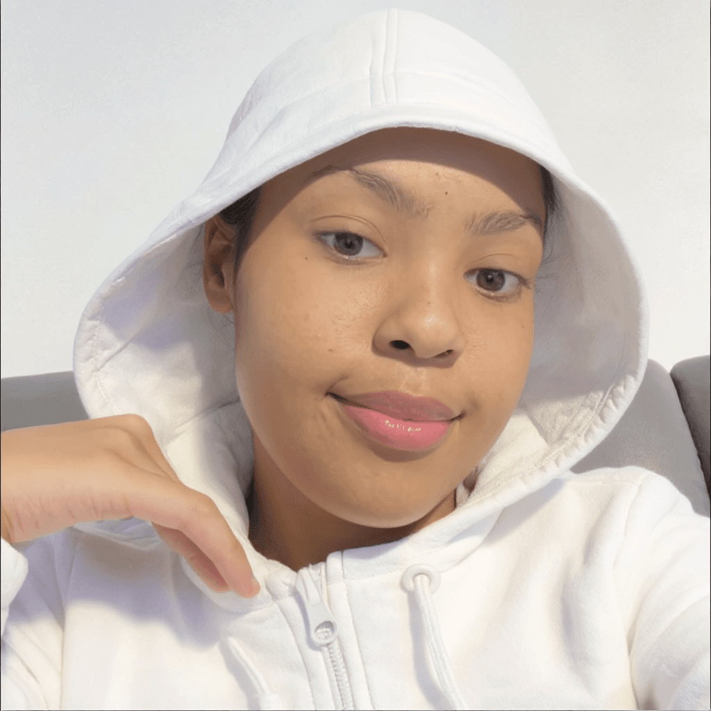AI generated: make wear white suit as facebook page profile 