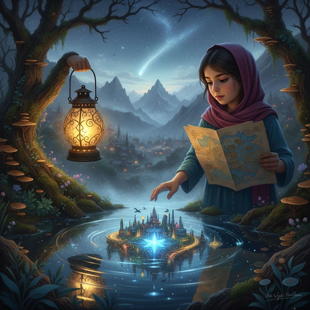 AI generated: The Star of Mirror-Shadow Spring

Deep within the misty Zagros mountains, hidden from every map, l...
