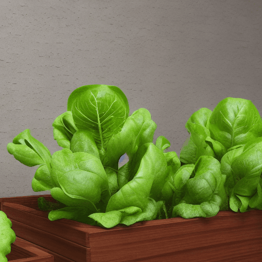 AI generated: design a box for the garden to plant lettuce and tomatoc, hyper realism, high detail, octane render,...