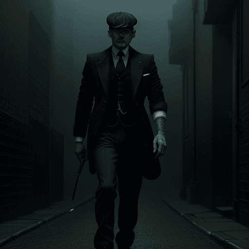 AI generated: (8k, RAW photo, highest quality), hyper-realistic, full-body UHD quality photo of a gang member from...