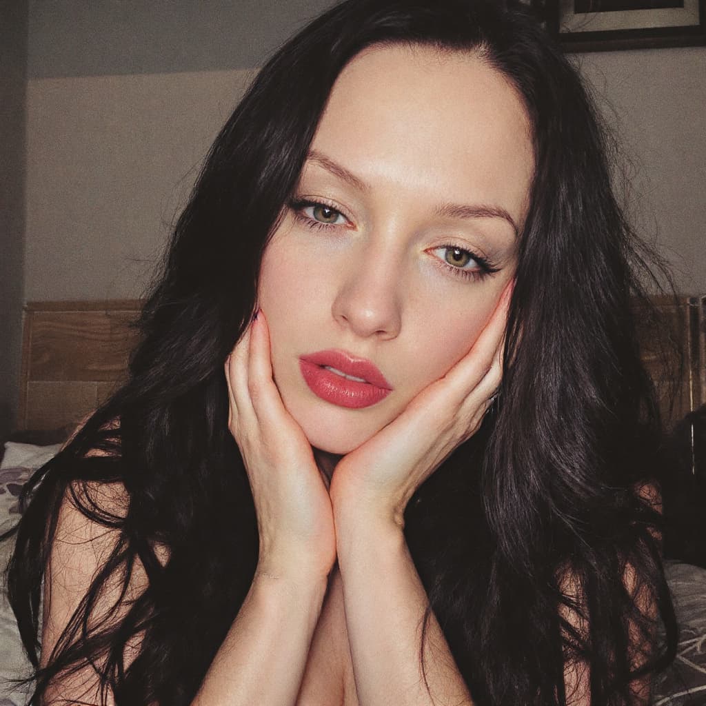 AI generated: kat dennings tits out