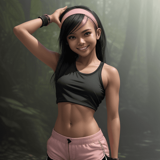 AI generated: realistic, 1girl indonesian, (detail skin texture, ultra-detailed body), atmospheric scene, masterpi...