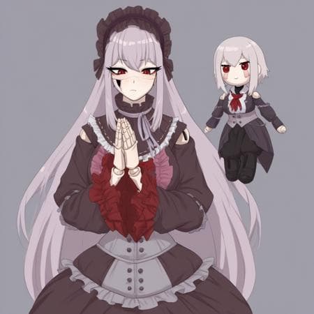 Jowol porcelainmaid/ Joel porcelainmaid (monster girl vtuber)