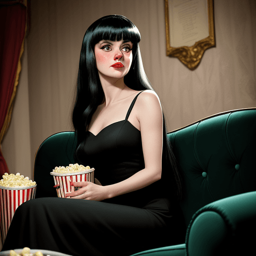 AI generated: Ecco il prompt aggiornato per la scena sul divano:

“1950s vintage American comic style, full-body v...