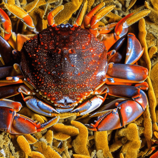 AI generated: the mysterious world of crab