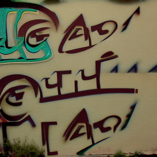 AI generated: old scholll grafitti 'ATA KEMAL' write