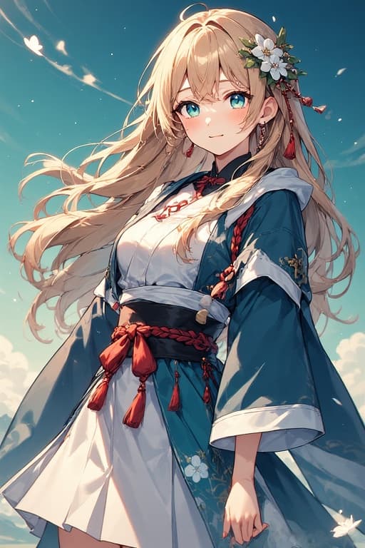 AI generated: (anime art of a cute girl  masterpiece, 4k, best quality, anime art