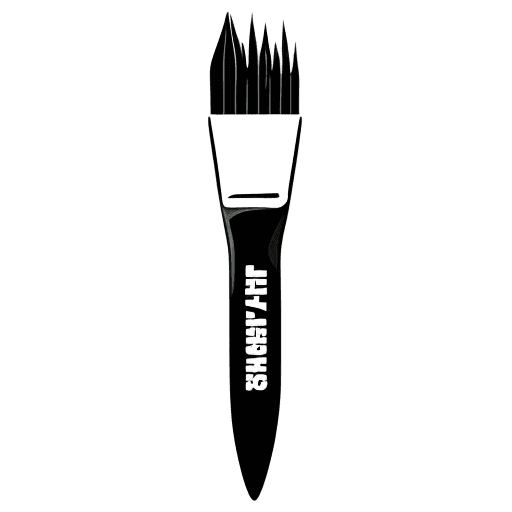 AI generated: logo, artist, paintbrush, plain, modern, vector
