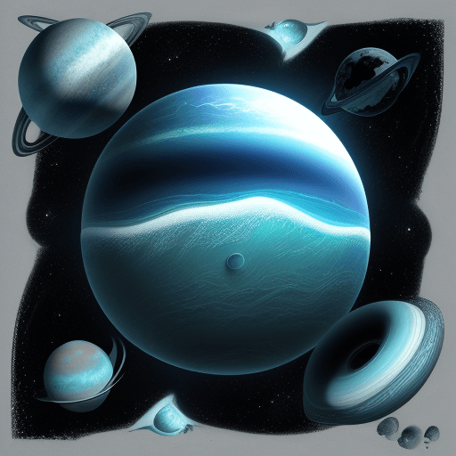 AI generated: strange sea planet
