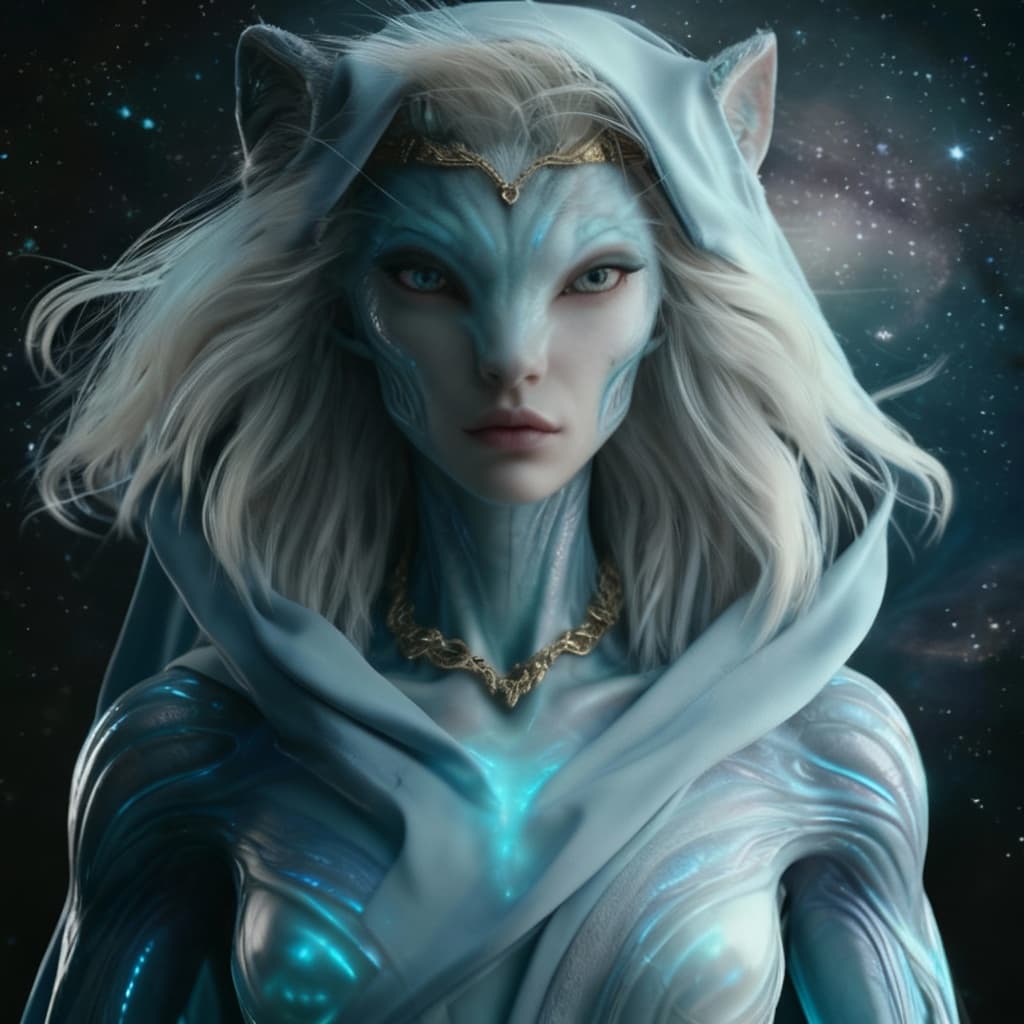 AI generated: Transform all anthropomorphic characters into elegant, anatomically refined hybrids blending animal,...