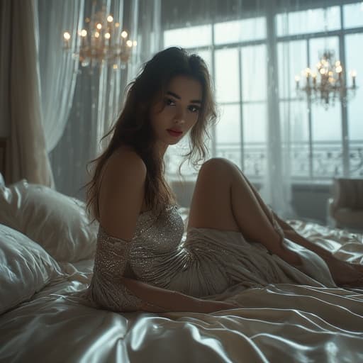 AI generated: a beautiful girl showing her full body beautiful, 8k, sharp, very detailed, high resolution

