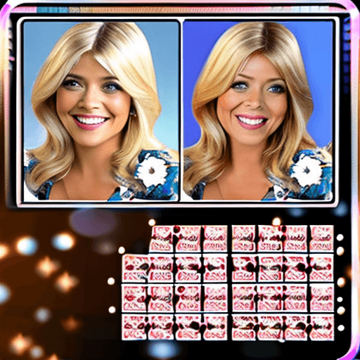 AI generated: Holly Willoughby, flowery summer dress, (photorealistic:1), (hyper realistic photograph:1), (texture...