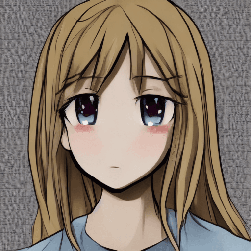 AI generated: GIRL, big cheast, Open mouth, watery eyes, blushed, anime style