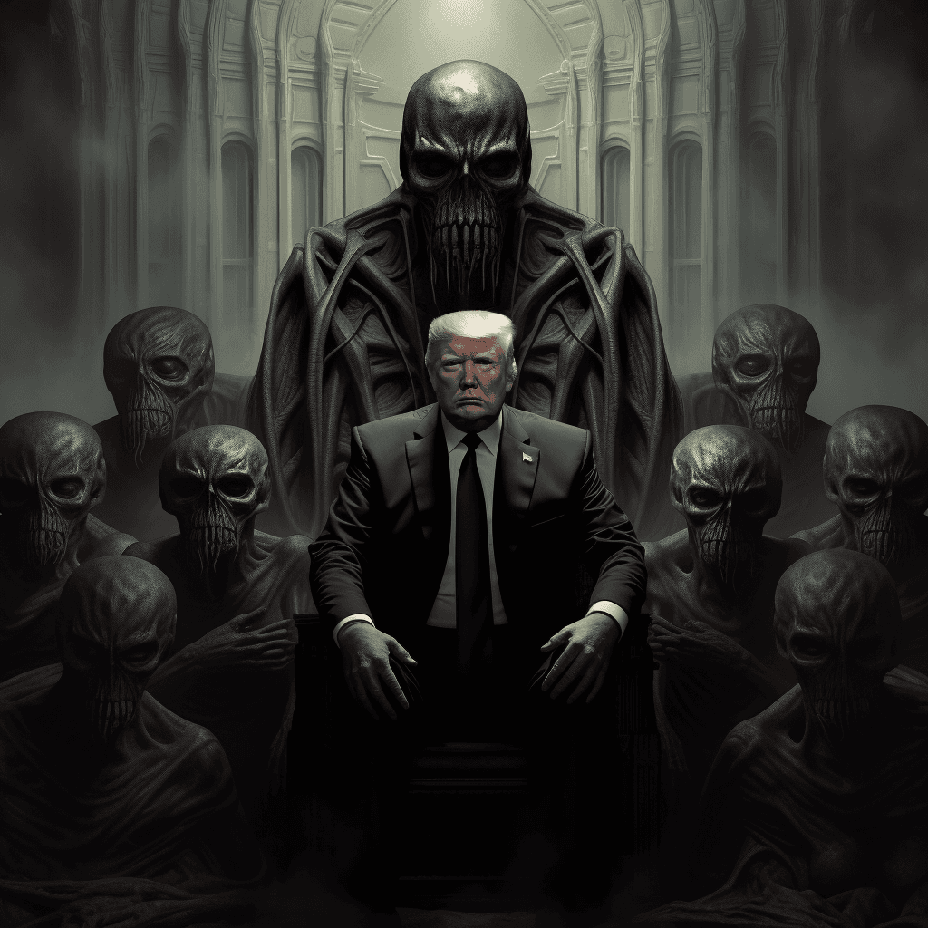 AI generated: The Cult of Trump
