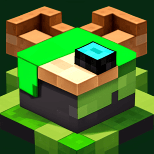 AI generated: logo youtube gamer minecraft

