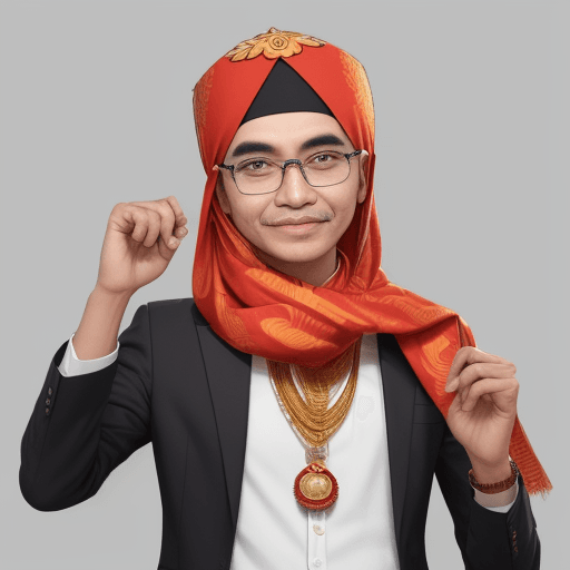 AI generated: Create Hight Resolution a person with the persona of a 'Mantri' for BRI Unit. The Mantri is Indonesi...
