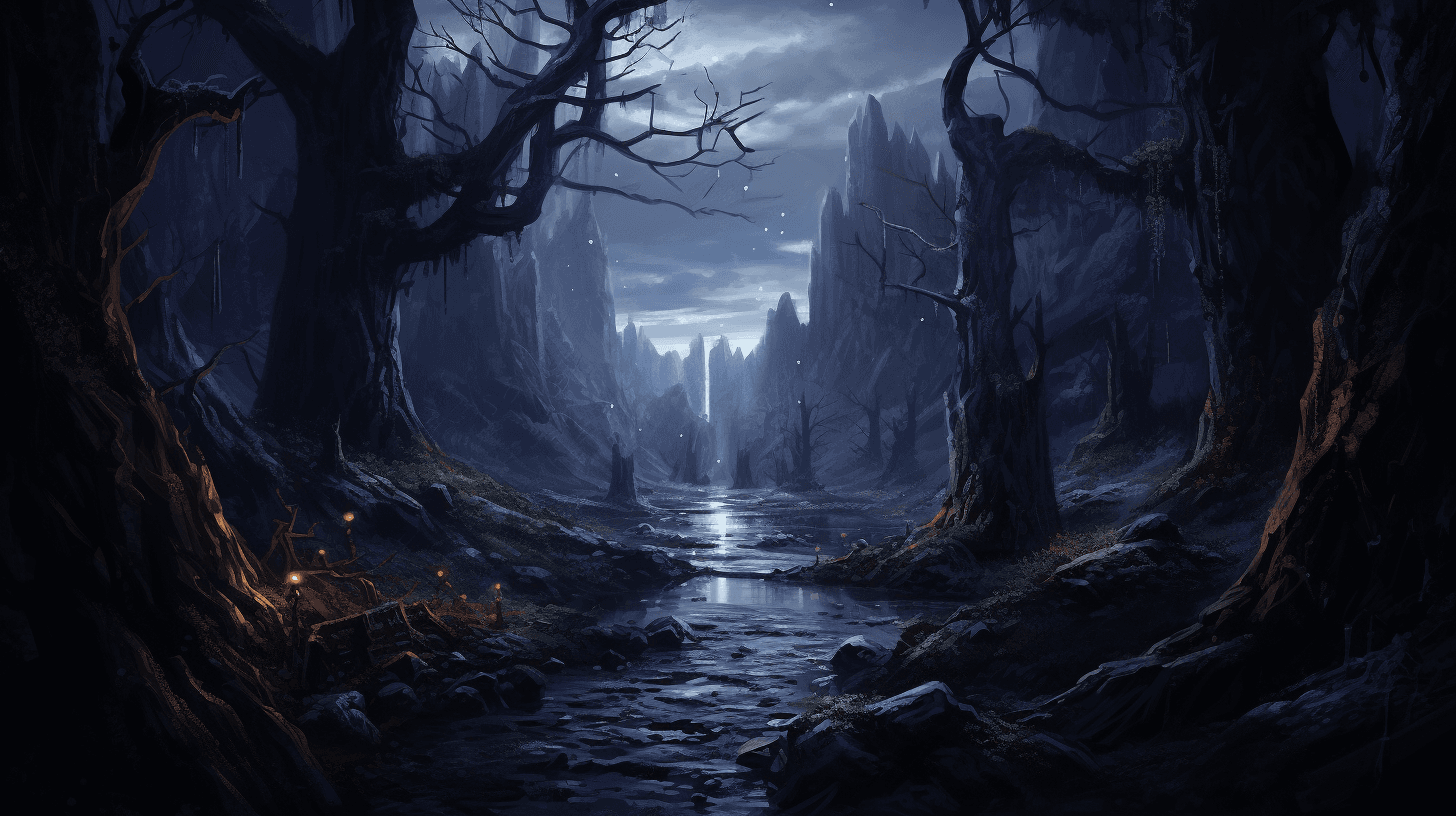 AI generated: beautiful wallpaper fantasy backgrounds, in the style of anime aesthetic, naturalistic depth, i can'...