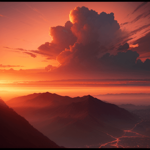 AI generated: A sunrise or sunset with the phrase "A new day, a new opportunity.", with a lot of detail, high qual...