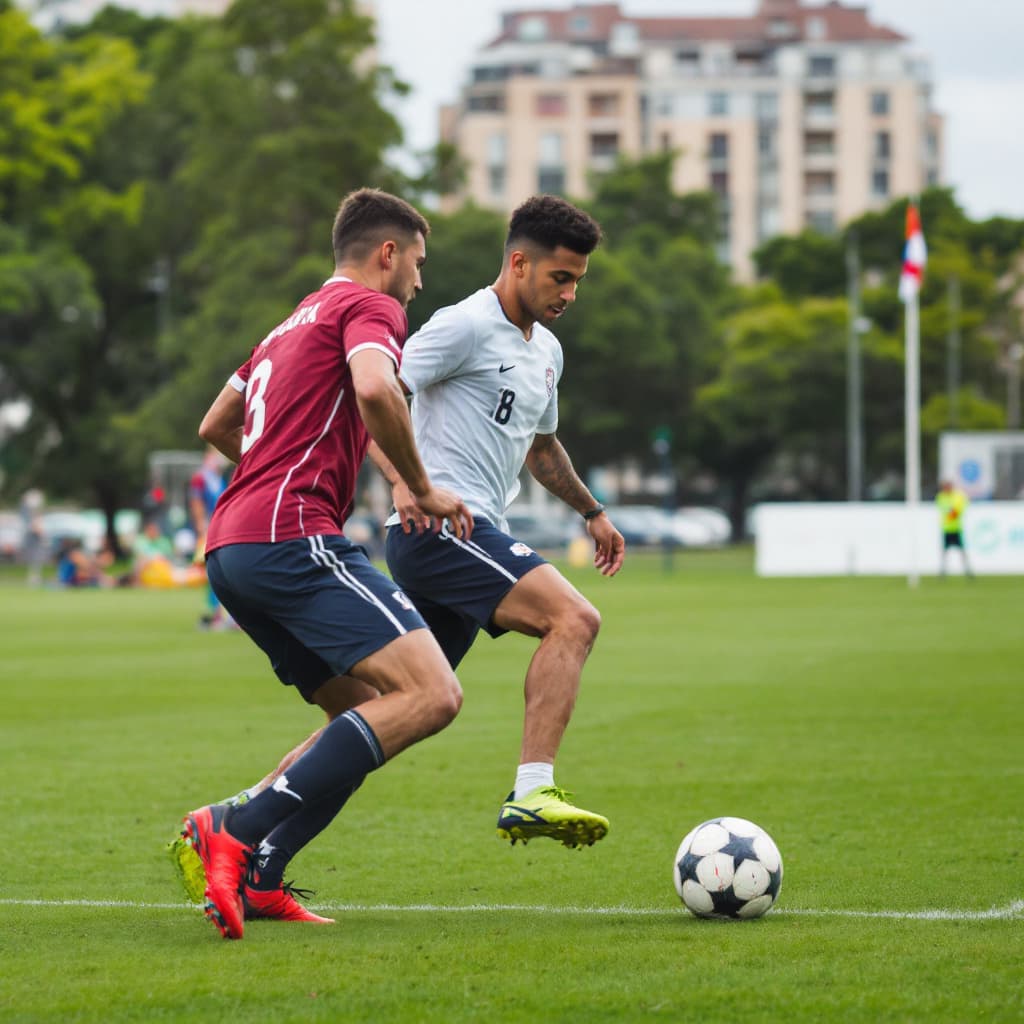 AI generated: a guy playing soccer
