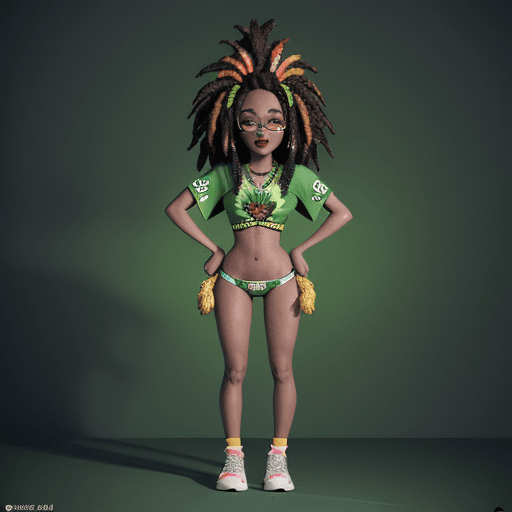 AI generated: comic ,Ganja mascot , ganja , cannabisplant mascot , comic style , comic cannabis , bud , cannabisbu...