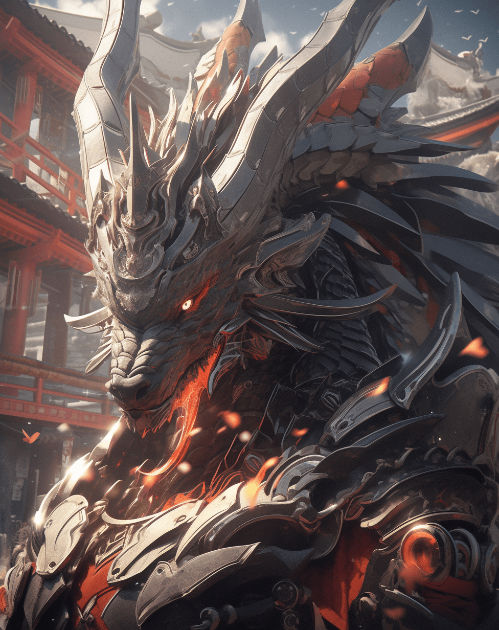 AI generated: mandrake adrian dragon of war, in the style of huang guangjian, david michael bowers, ps1 graphics, ...