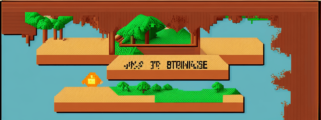 AI generated: make sign wood pixel art 8 bits with the phase '' JOURNEY BEGUN "