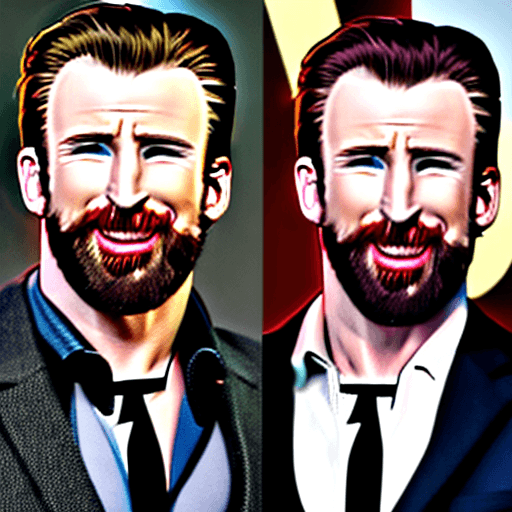 AI generated: Chris Evans