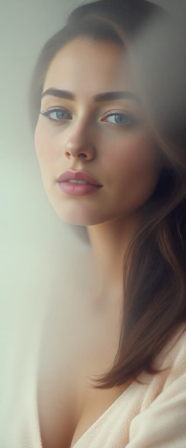 AI generated: "A professional, full body, image depicting a supermodel in her early twenties, exuding grace and el...