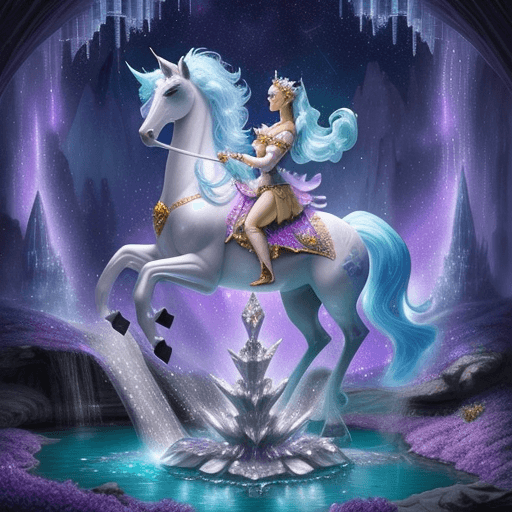 AI generated: Embark on a delightful escapade to the Crystal Empire, a place of wonder and enchantment. Imagine a ...