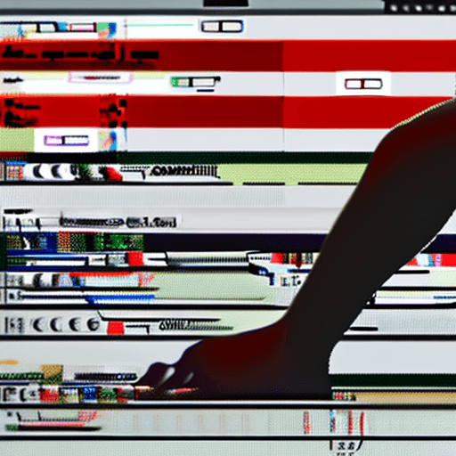 AI generated: showing a person browsing a website on a laptop, with a focus on a sleek Swiss Military watch on the...
