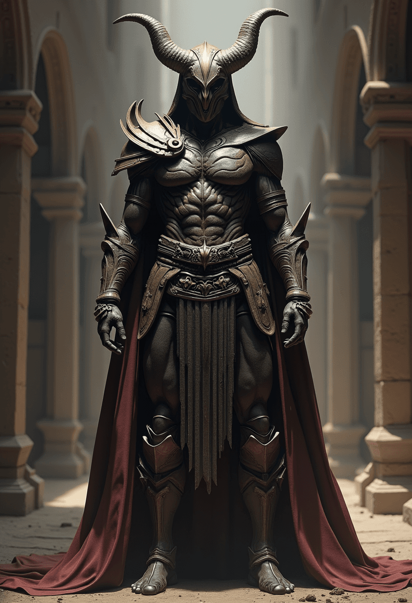 AI generated: a full body shot of mandalorian, character concept art by Roberto Ferri, epic shot, intricate detail...