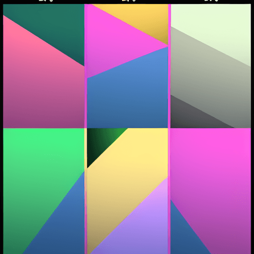AI generated: A mobile app background, trades jobs, magenta, matt light green, blue, golden yellow 