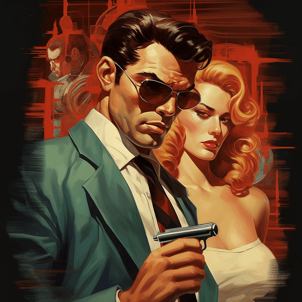 AI generated: the spy
