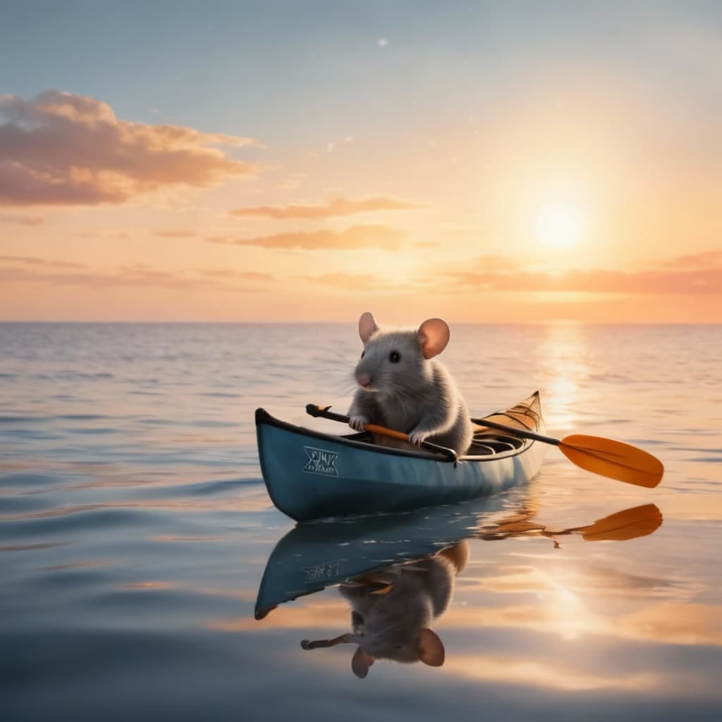AI generated: en pleine mer