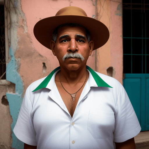 AI generated: cuban person