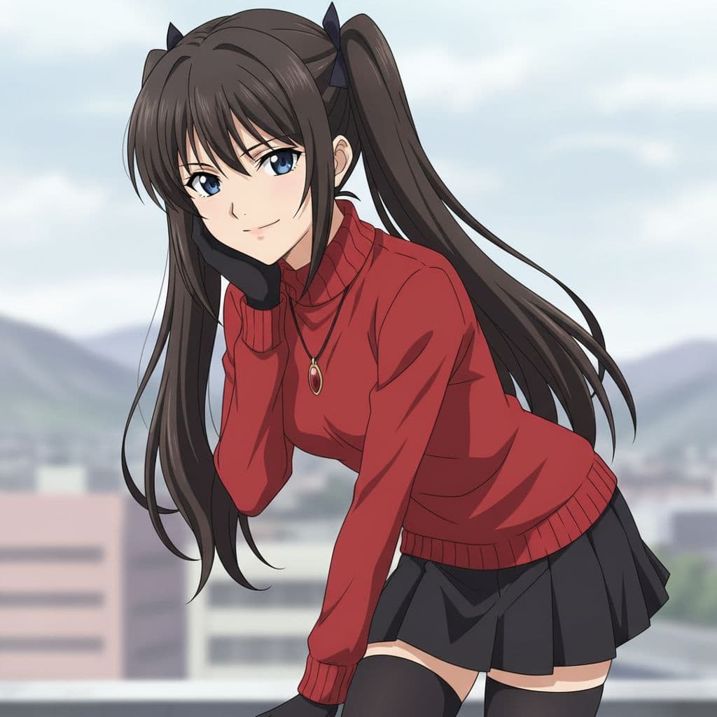 AI generated: 远坂凛