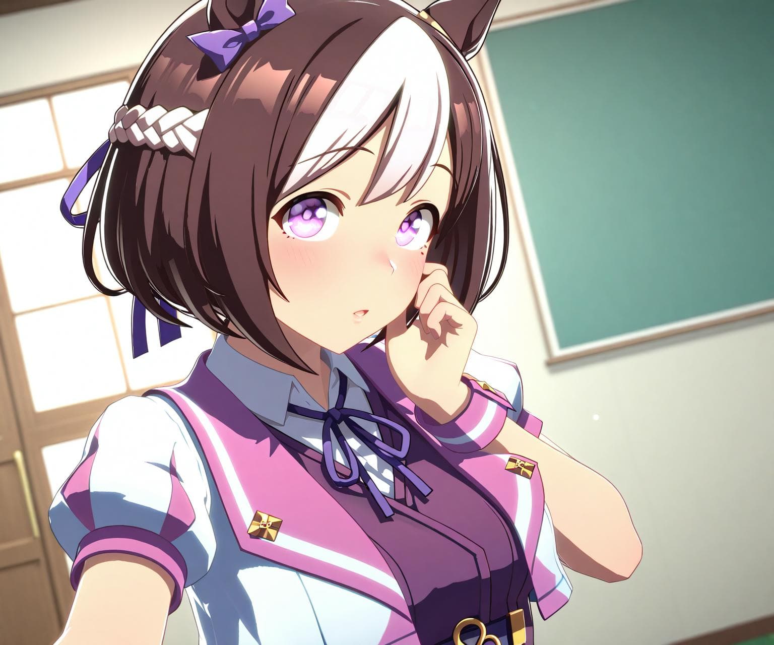 Special Week (Umamusume) in game style 3D ILL-v2