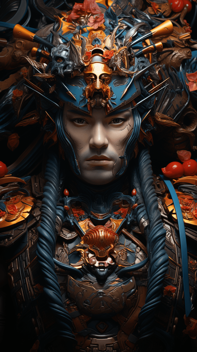 AI generated: The bewildered faces of the enemy soldiers as they stand before the open gates, unsure of whether to...