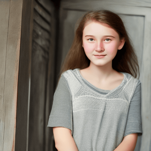 AI generated: 13yo girl