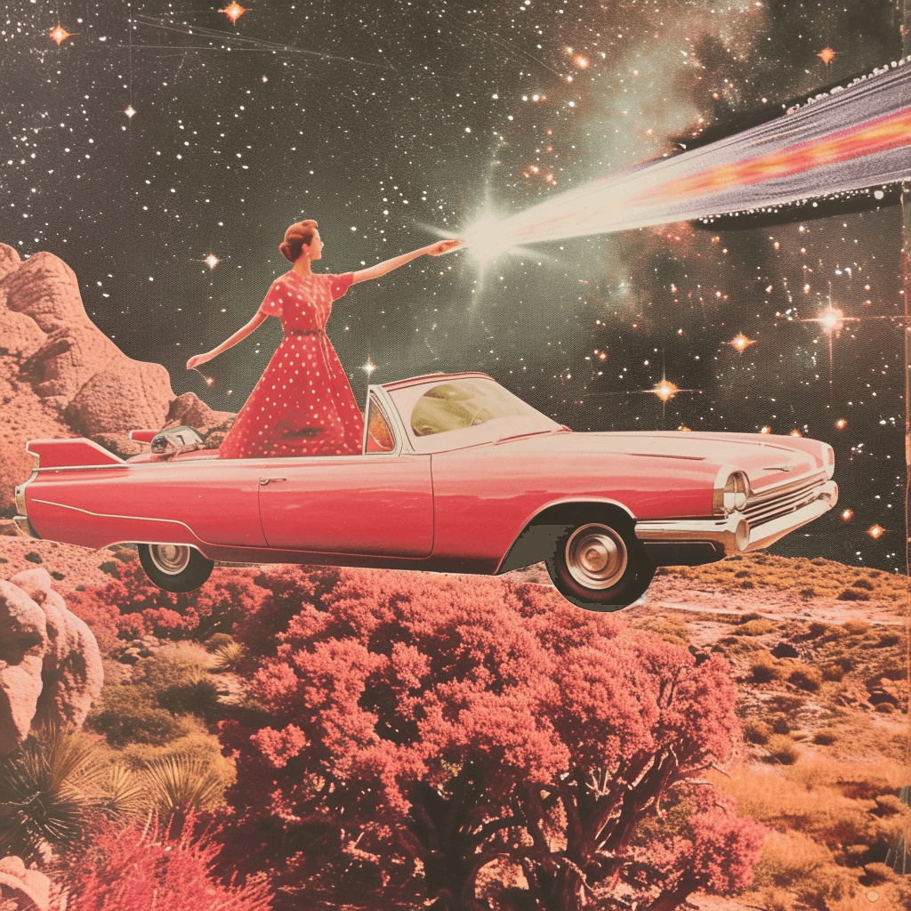 AI generated: She came from Planet Claire
I knew she came from there
She drove a Plymouth Satellite
Faster than...