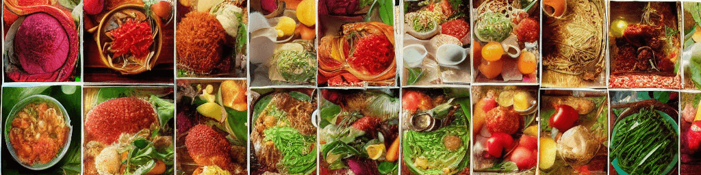 AI generated: food background photos
