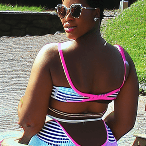 AI generated: nicki minaj, bikini