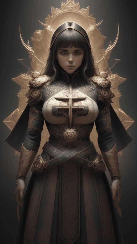 AI generated: sRGB 8k 16k Im a saint but i aint no hero, intricate artwork . octane render, trending on artstation...