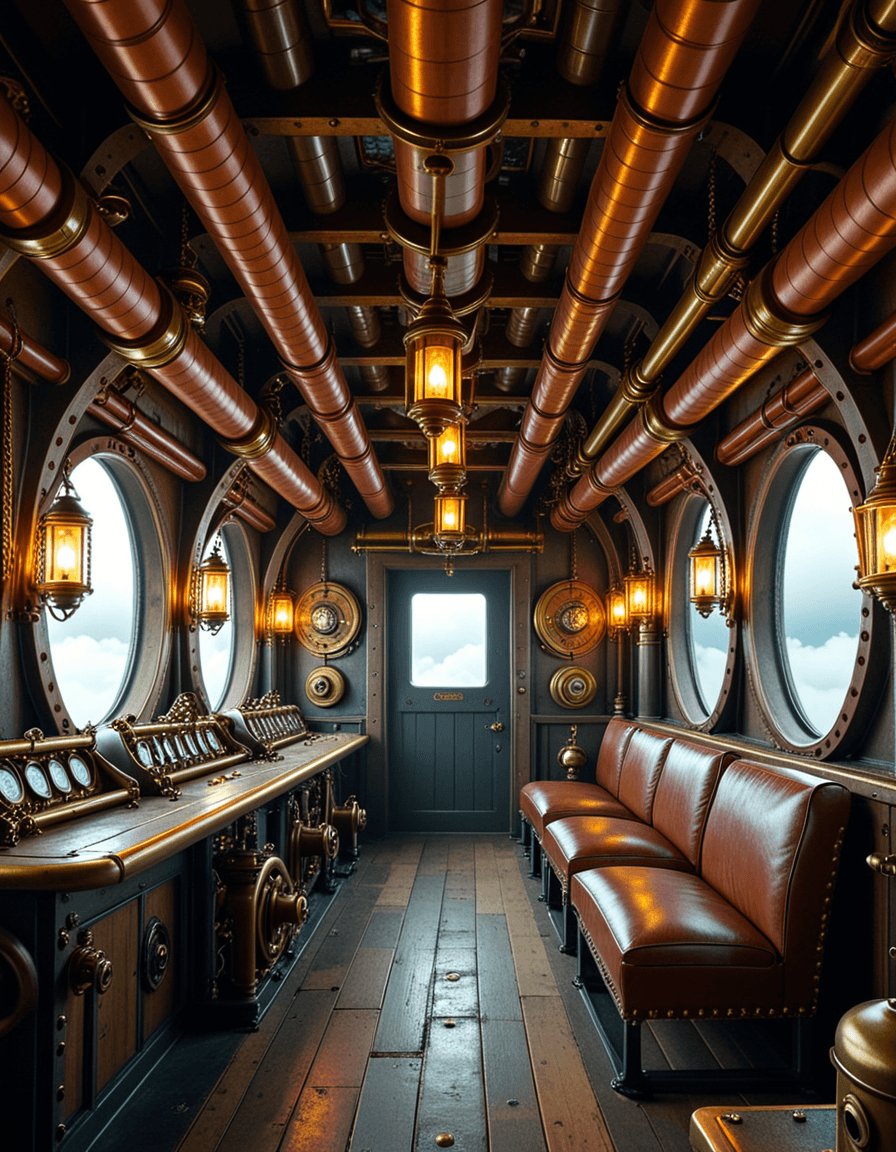steampunk airship - Image 2