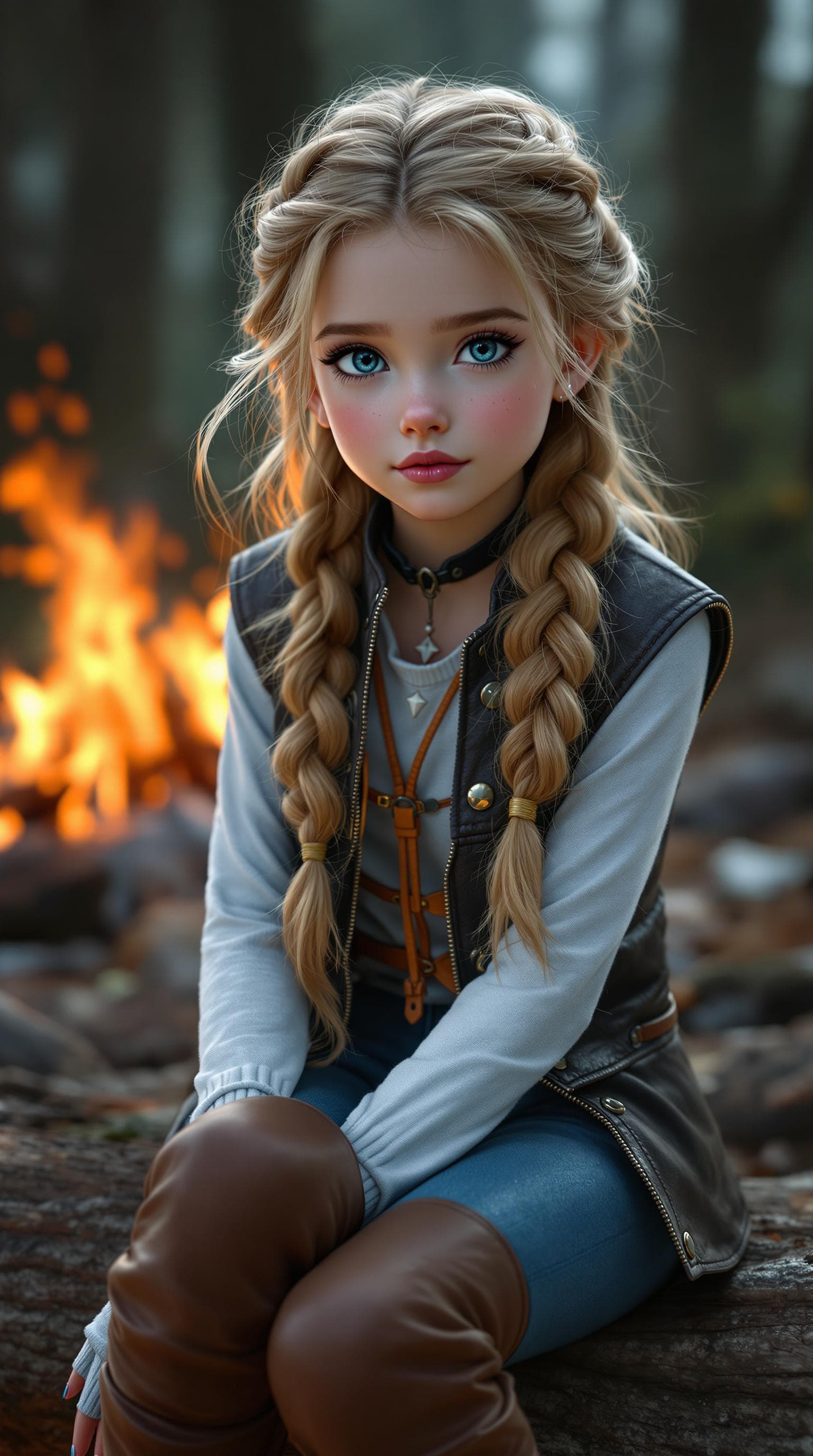 AI generated: djrny-v4 style, score_13, score_28_up, score_37_up, a professional photo of a exceptionally beautifu...