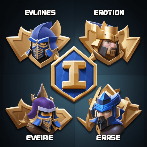 AI generated: New evolution in clash royale 
