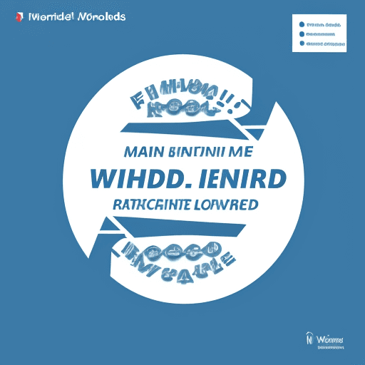 AI generated: make logo with word FWD, about facts around the world